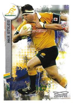 2003 Kryptyx The Defenders Australian Rugby Union #103 Nick Stiles Front